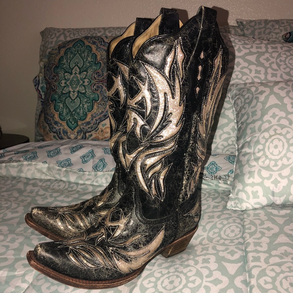 Corral Vintage Black Boots
